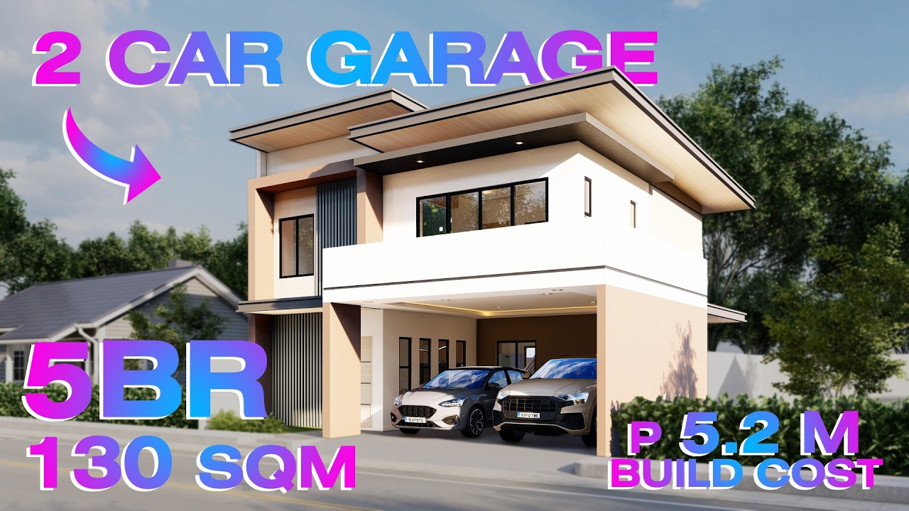 5 Bedrooms on a 10x12m Lot This ₱4.5M Modern House Makes It Possible (2026) | ALG Designs