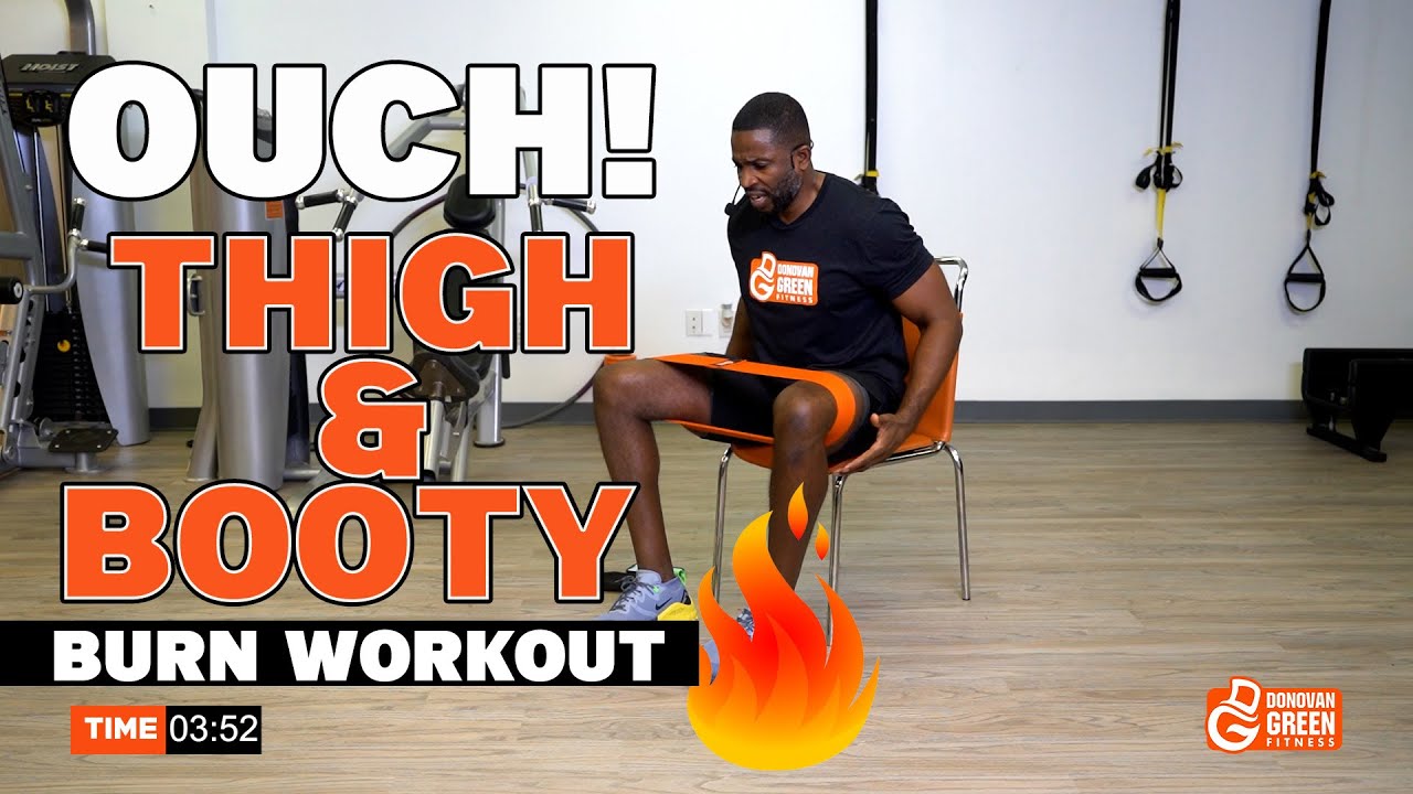 All Seated Booty and Thigh Workout with Resistance Bands