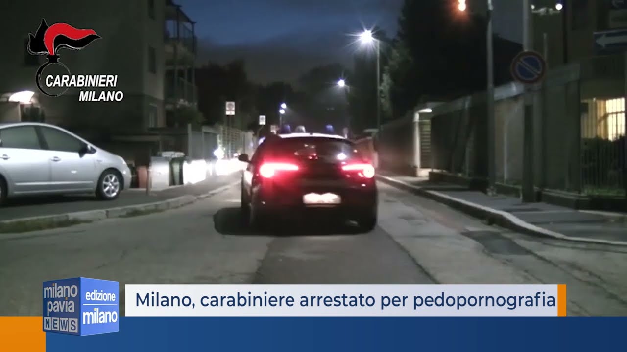Milano | Carabiniere arrestato per pedopornografia