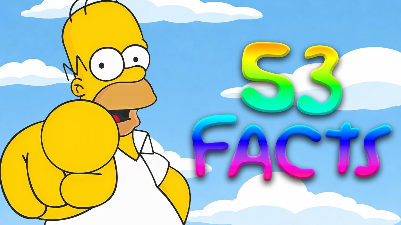 53 The Simpsons Facts YOU Didn't Know!