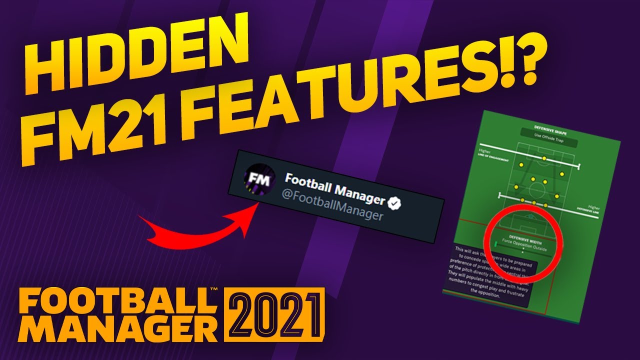 HIDDEN FM21 FEATURES! | Football Manager 2021 New Features!