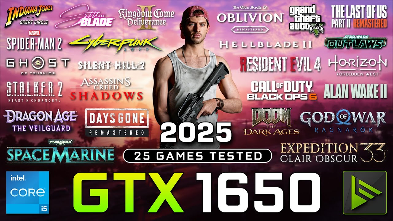 Can the GTX 1650 Survive in 2025? | 25 Games Tested 