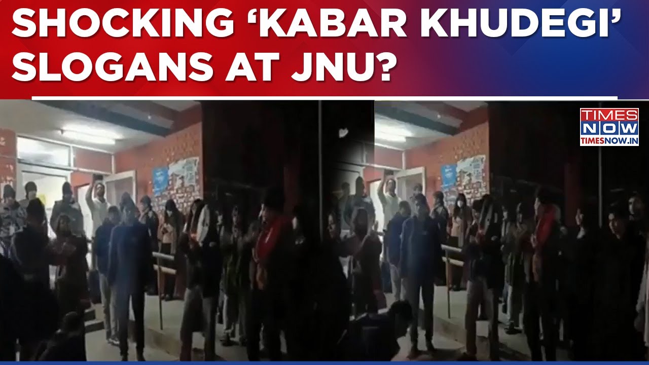 Dangerous 'Kabar Khudegi' Slogans Raised Inside JNU During Protest On Umar & Sharjeel | Top Details