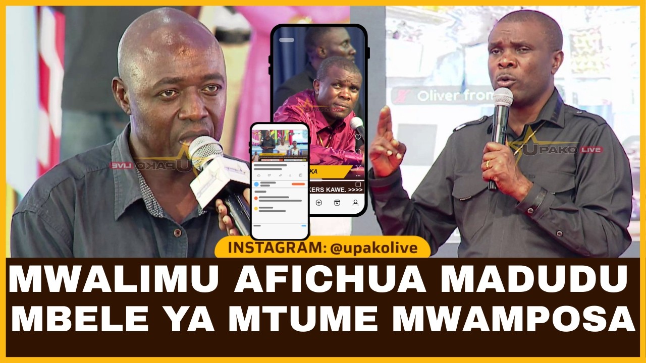 MWALIMU ALIYEFICHUA MADUDU NA FITNA ANAZOFANYIWA MTUME MWAMPOSA NA WATU HAWA