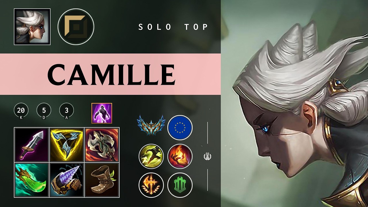 Camille Top vs Garen - EUW Challenger Patch 26.05
