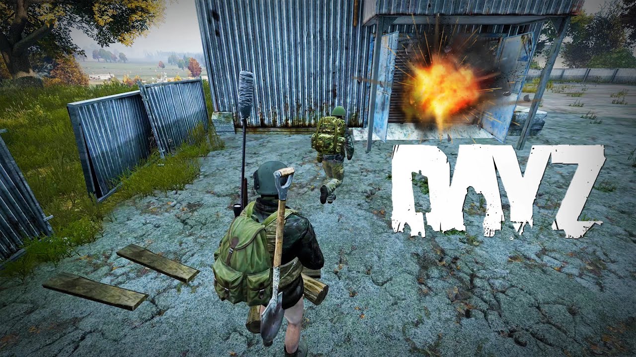 DAYZ - ЗАРЕЙДИЛИ КЛАНОВУЮ БАЗУ НА ОФИЦИАЛЬНОМ СЕРВЕРЕ