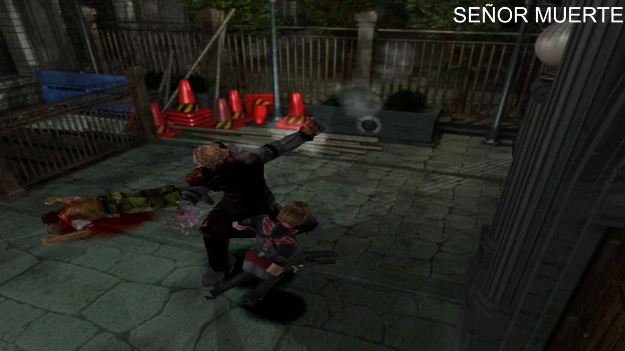 Resident Evil 3: (Epic Dodge) Killing Nemesis with Granade Launcher Acid Rounds/Esquiv&eacute; Epico RE3 N