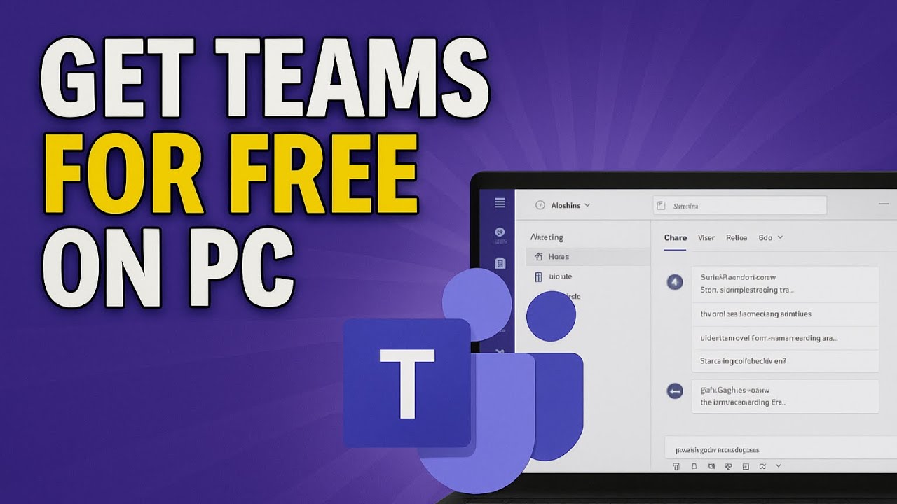 How To Get Microsoft Teams Free On PC/Laptop