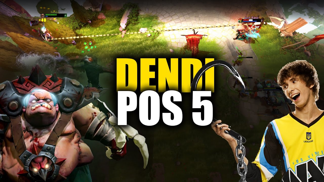Dendi's Pudge POS 5: 98% Hook Accuracy with Flayer's Hook | Latest Pro Gameplay