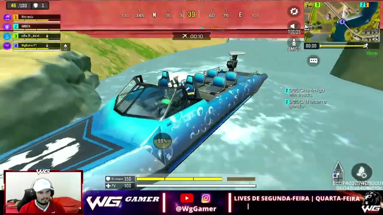Gameplay INSANA No Battle Royale Mapa BLACKOUT Em Live - Call Of Duty Mobile
