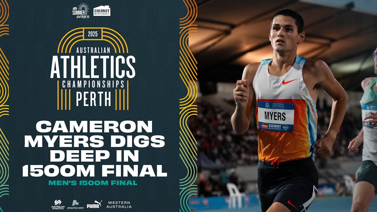 Men's 1500m Final | 2025 Australian Athletics Championships