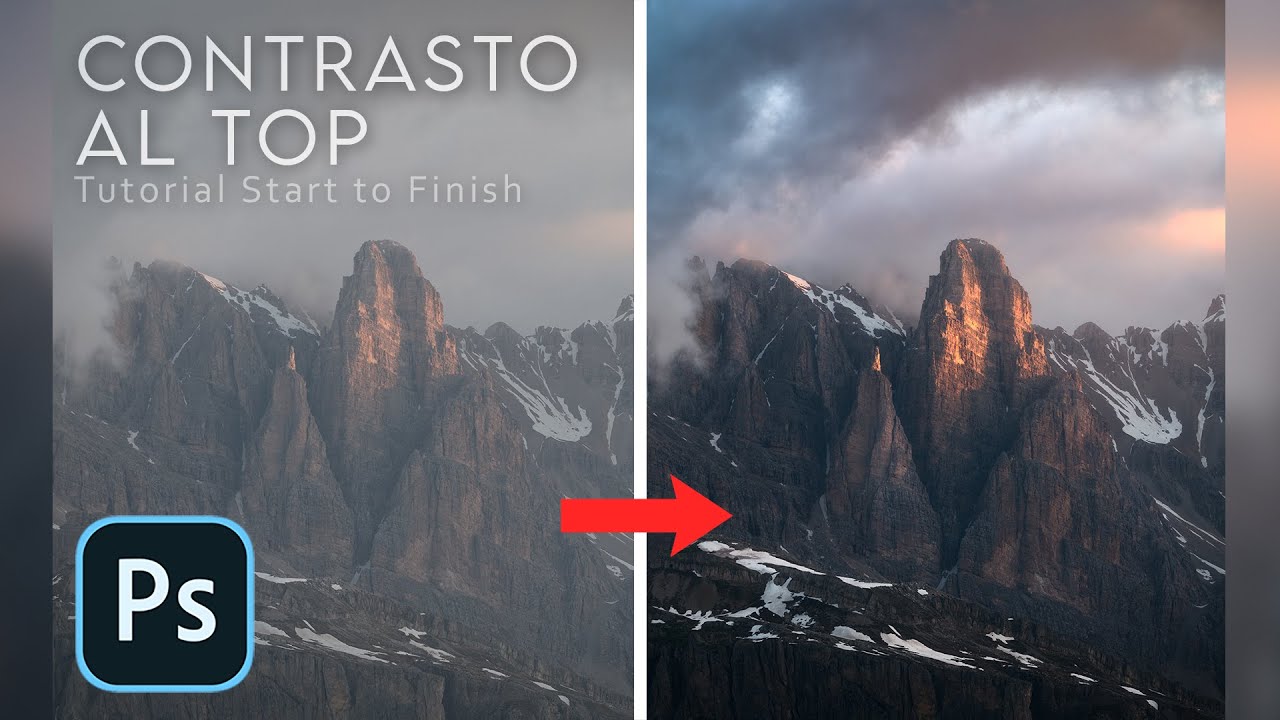 Gestire il CONTRASTO al meglio in foto scattate col TELEOBIETTIVO | Contrasto pro e Dodge and Burn