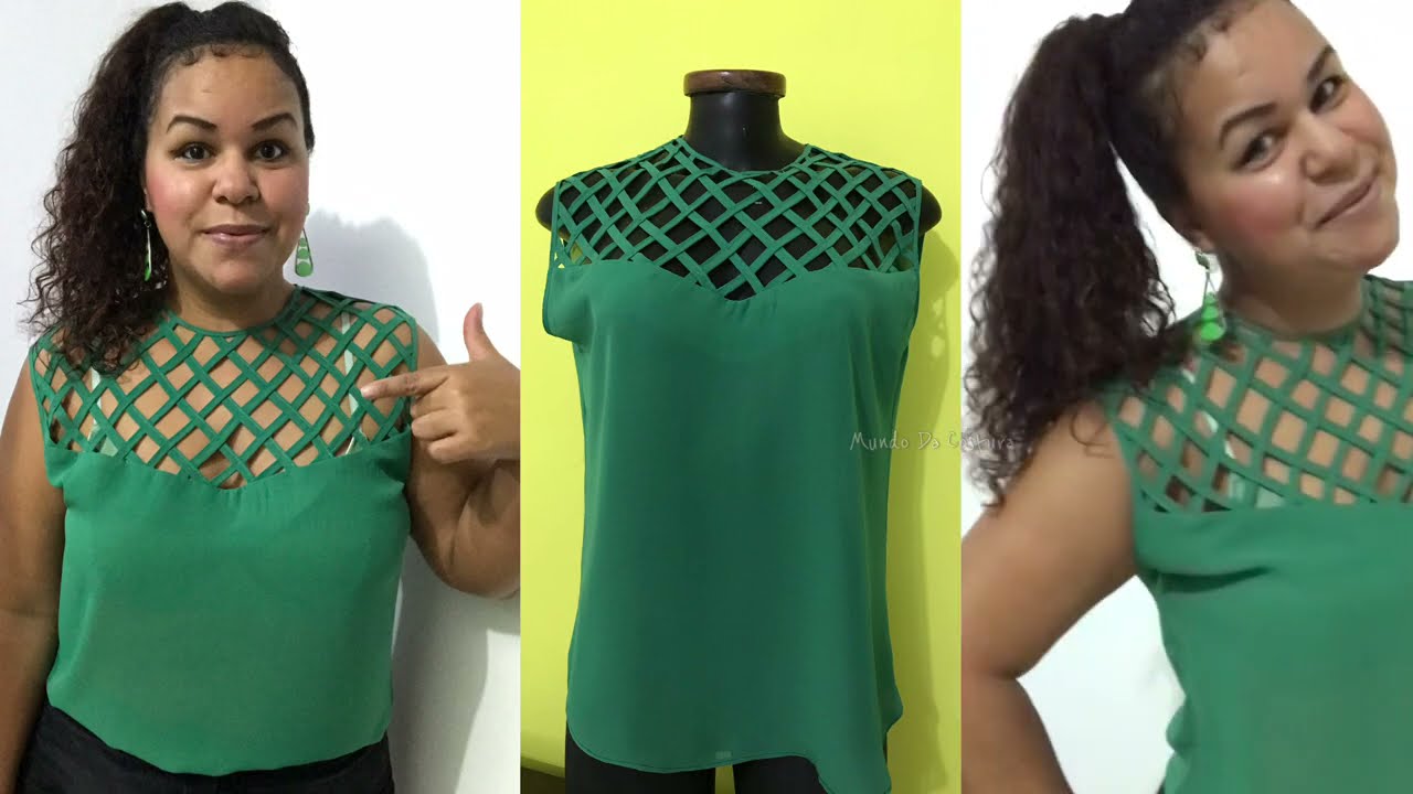 SEGREDO DE COSTURA INCRÍVEL PARA ACABAMENTO DE BLUSAS ENCANTADORAS