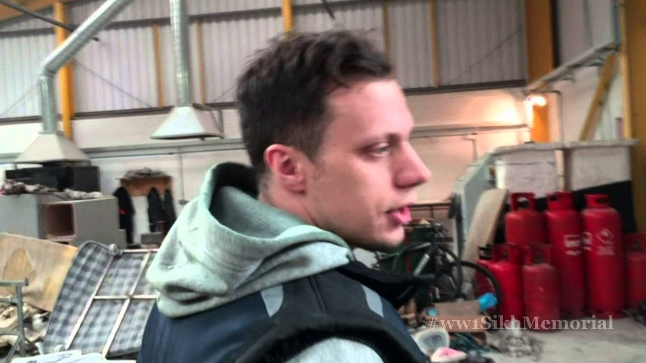 Sculpting the WW1 Sikh Memorial