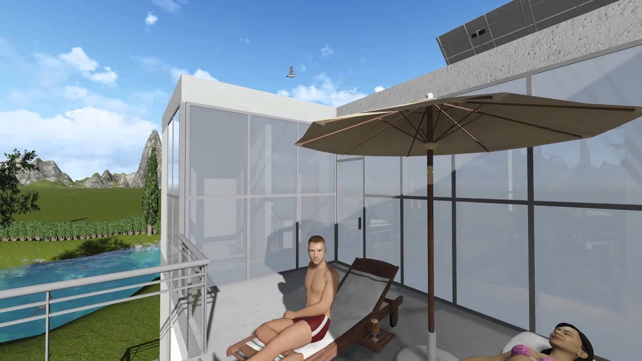 CHALET 3D...LUMION + REVIT
