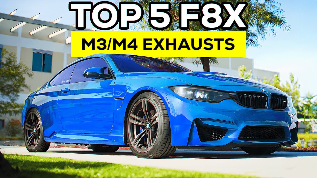 TOP 5 BEST EXHAUST SYSTEMS FOR BMW F8X M3/M4! (Magnaflow, Remus, Akrapovic, ActiveAuto, Valvetronic)