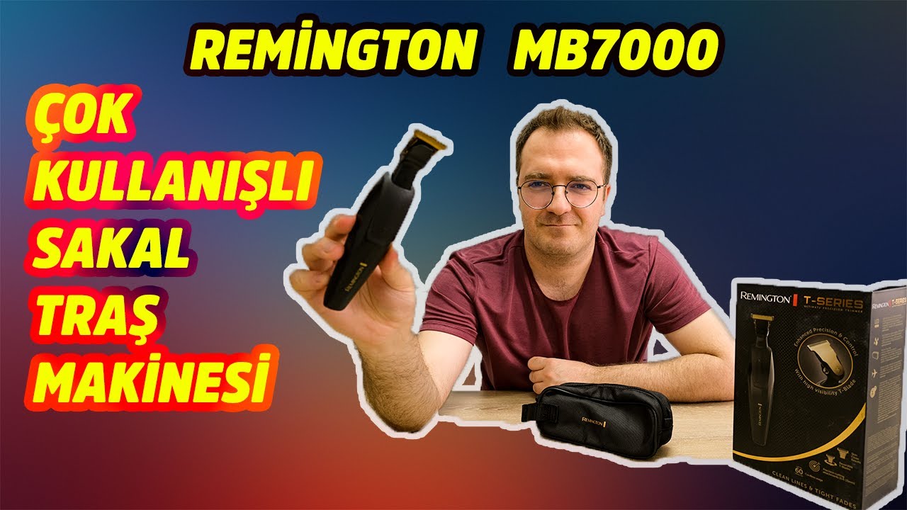 Y&uuml;ksek G&ouml;r&uuml;ş alanlı Remington Mb7000 Sakal makinesi ...&Ccedil;ok detaylı inceleme...