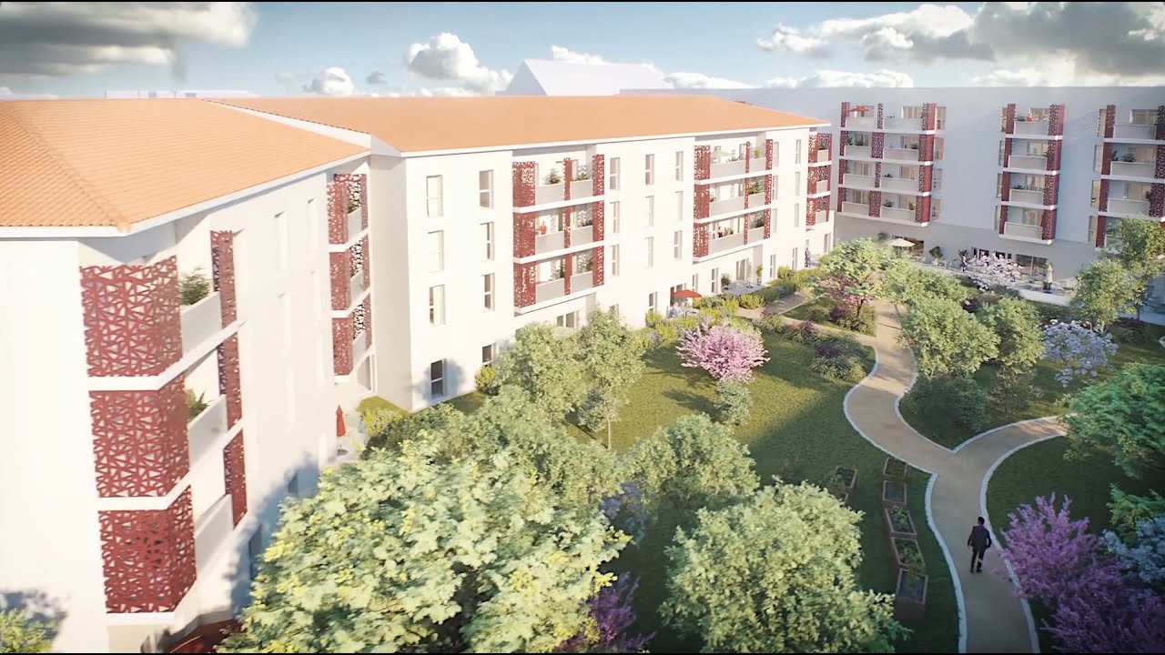 R&eacute;sidence les Aviateurs - Muret | AEGIDE DOMITYS &copy;spectrum #film3d #render #archviz