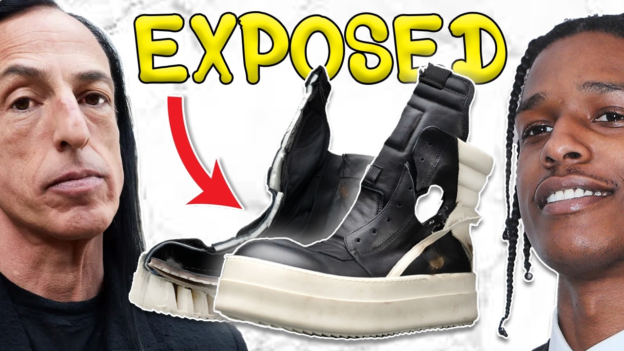 ($1265!?) Rick Owens scammed you & ASAP Rocky - Geobasket