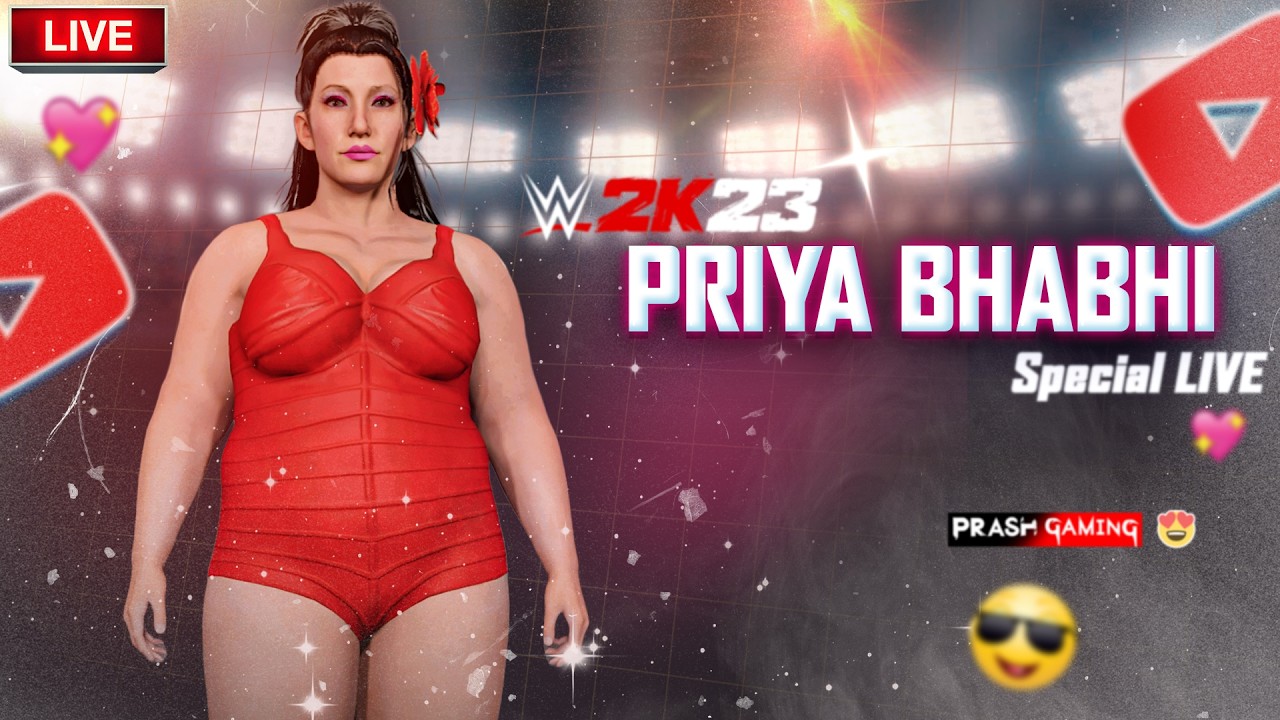 Priya Triples VS Brock & Bad Bunny | Stunner RKO VS Styles Clash | WWE 2K23 | Mar 19, 2026