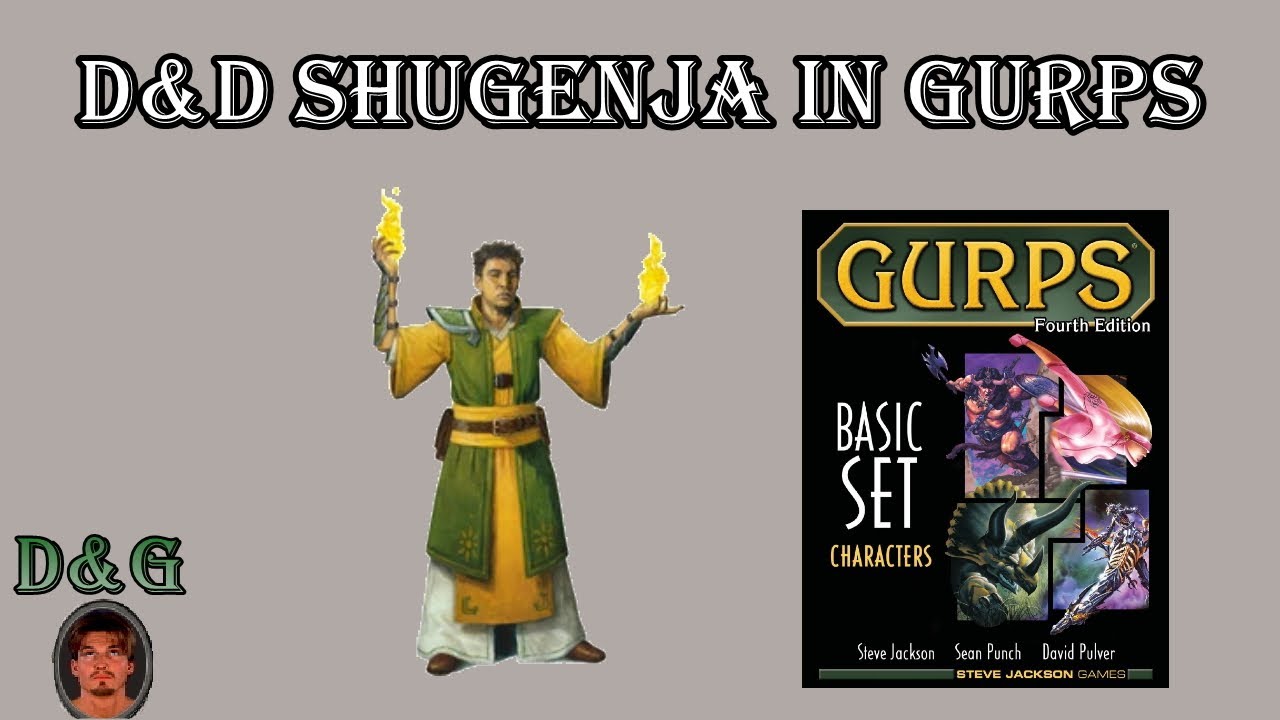How to make a D&D shugenja in GURPS?