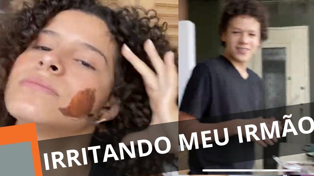 A MANHÃ INTEIRA IRRITANDO O MEU IRMÃO - GABRIELLA SARAIVAH