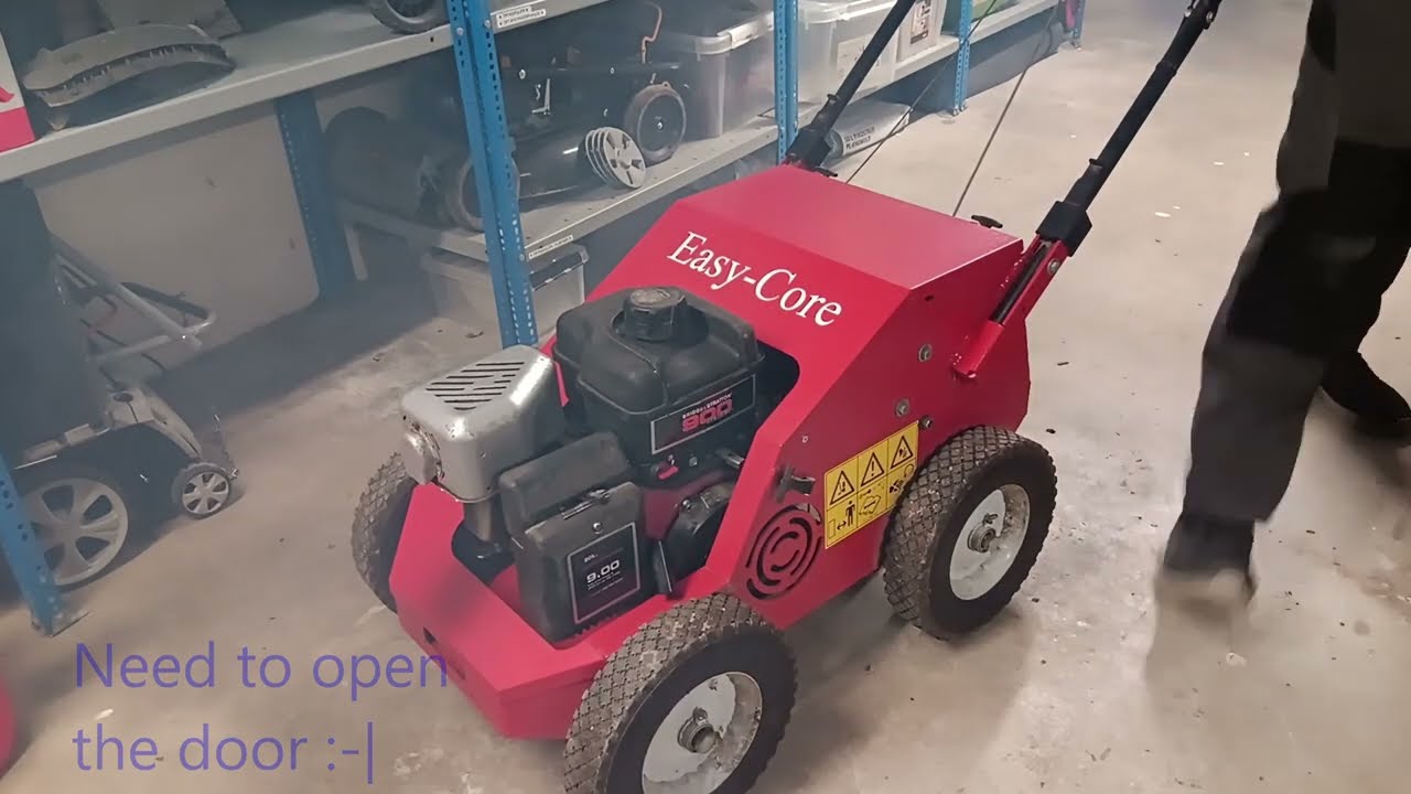 I bought a LAWN AERATOR that cannot start!