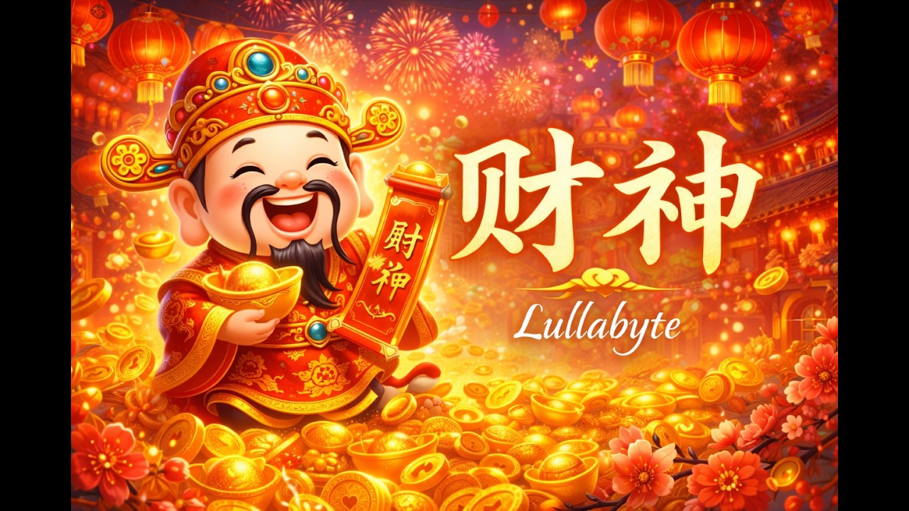 财神 不言贪求 只愿丰年 | Lullabyte | 为一群已经很努力的人，留一个可以不用再用力的地方 #古风 #新年歌曲