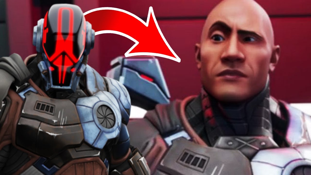 Dwayne The Rock Johnson is FOUNDATION Reveal!! (fortnite The End Cinematic FULL HD)