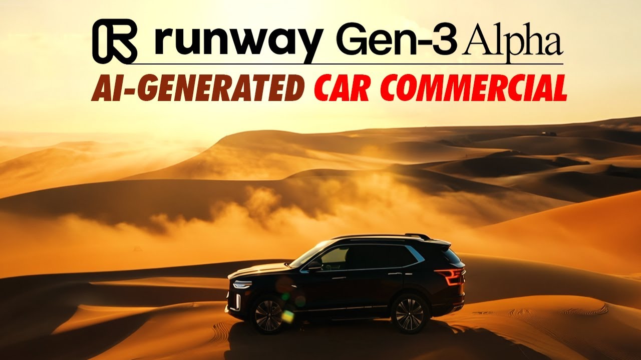 AI Generated Car Commercial / Runway Gen 3 / LINCOLN Spec Ad