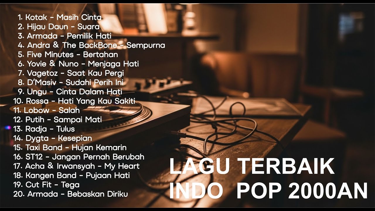 LAGU KENANGAN BAND POP 2000AN INDONESIA HITS NOSTALGIA   Playlist Full Album Band Pop Indo Populer