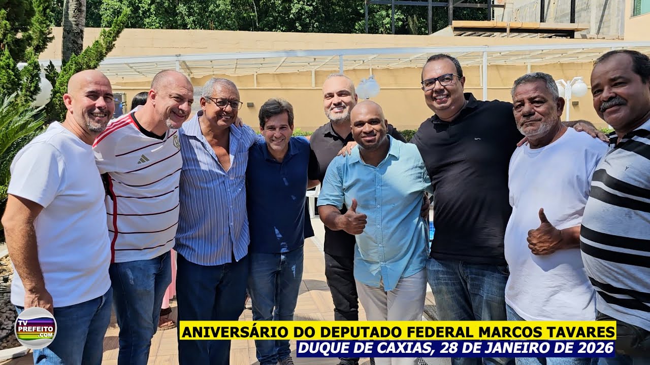 Aniversário do deputado federal Marcos Tavares