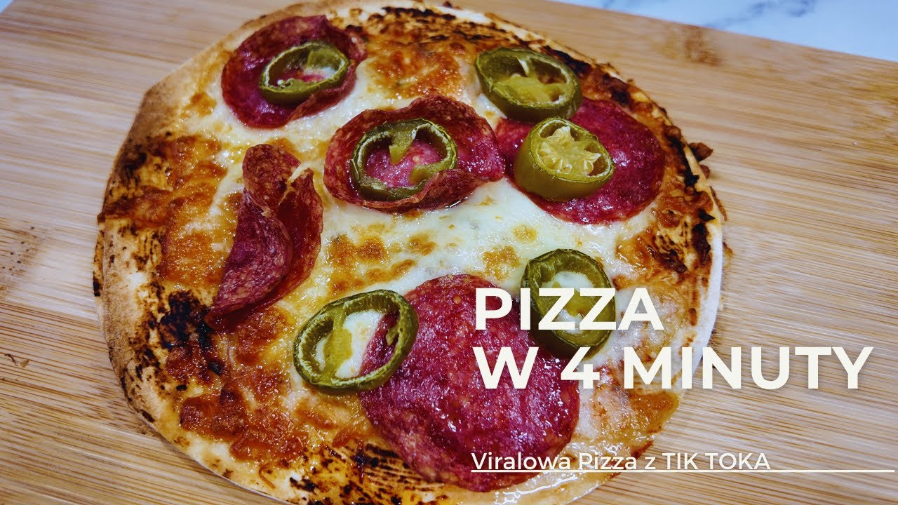 Air Fryer - Viralowa Pizza w 4 minuty z TIK TOKa !!!