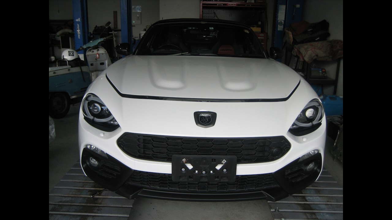 【ABARTH124spider】納車点検