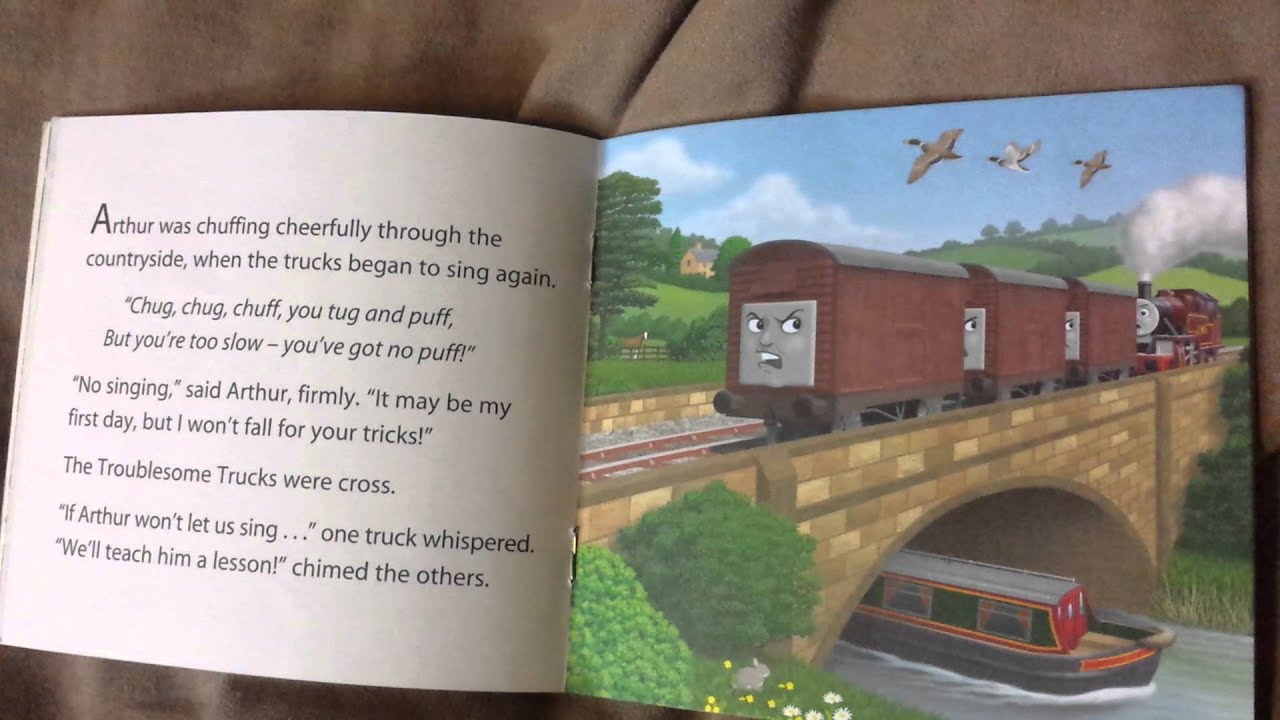 Thomas and Friends - Arthur - Children's book READ ALOUD!