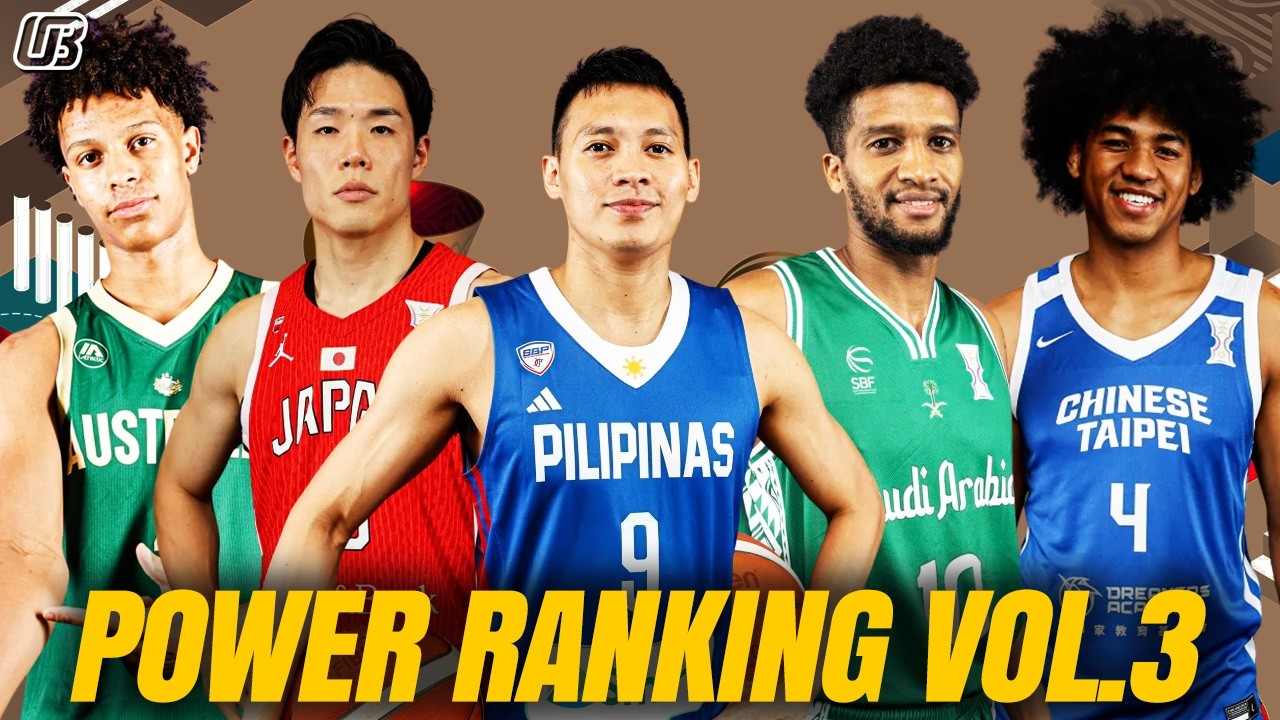 TAAS ng GILAS! OFFICIAL POWER RANKING Vol 3. FIBA World Cup Asian Qualifiers 2027
