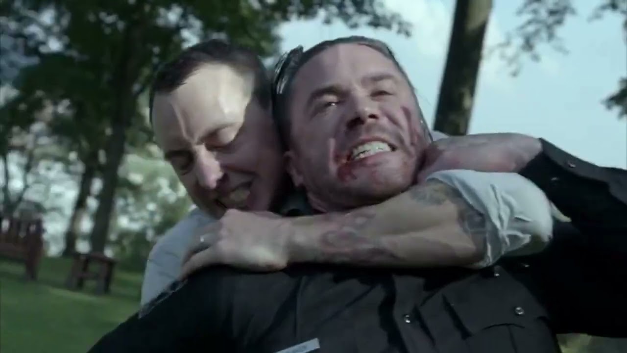 Tom Pelphrey,  Chris Coy in Banshee - fight