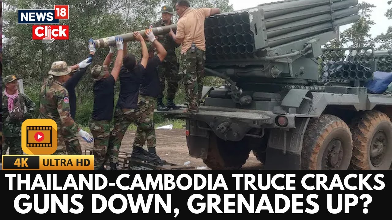 Shots Fired, Ceasefire Shattered: Thailand-Cambodia Back On The Brink Again? | 4K Video | N18G