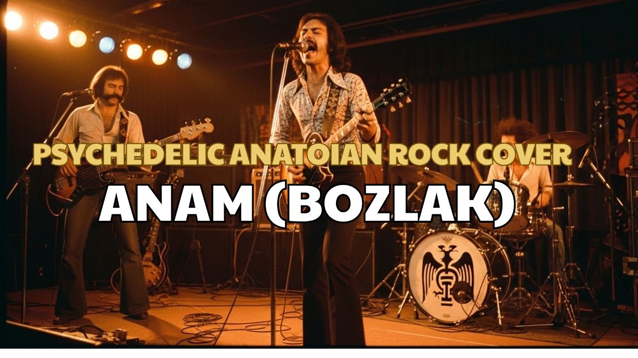 Anam (süper bir bozlak)  - Anatolian Folk Song Psychedelic Cover