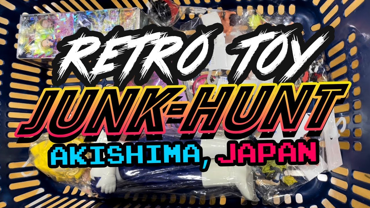 HUNTING FOR RETRO TOY JUNK IN JAPAN @ Book-Off PLUS! DBZ, KINNIKUMAN, KESHI & MORE 😱