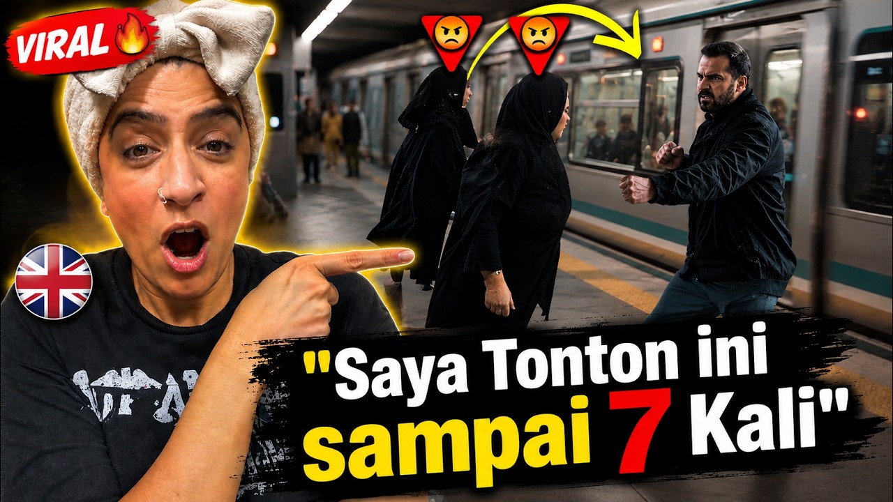 Viral 🔥 Pria Rasis Di Rusia Kena Ulti Muslimah Berhijab | Wanita Inggris Angkat Jempol !