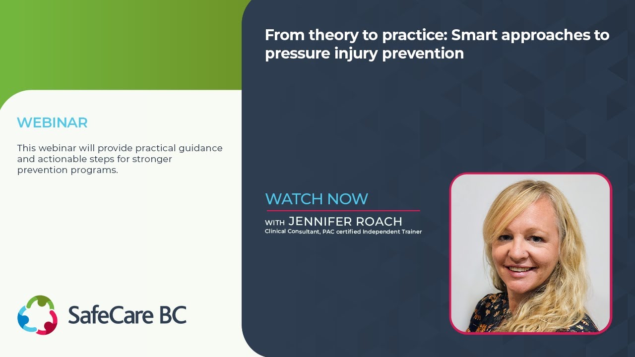 From theory to practice: Smart approaches to pressure injury prevention | WEBINAR