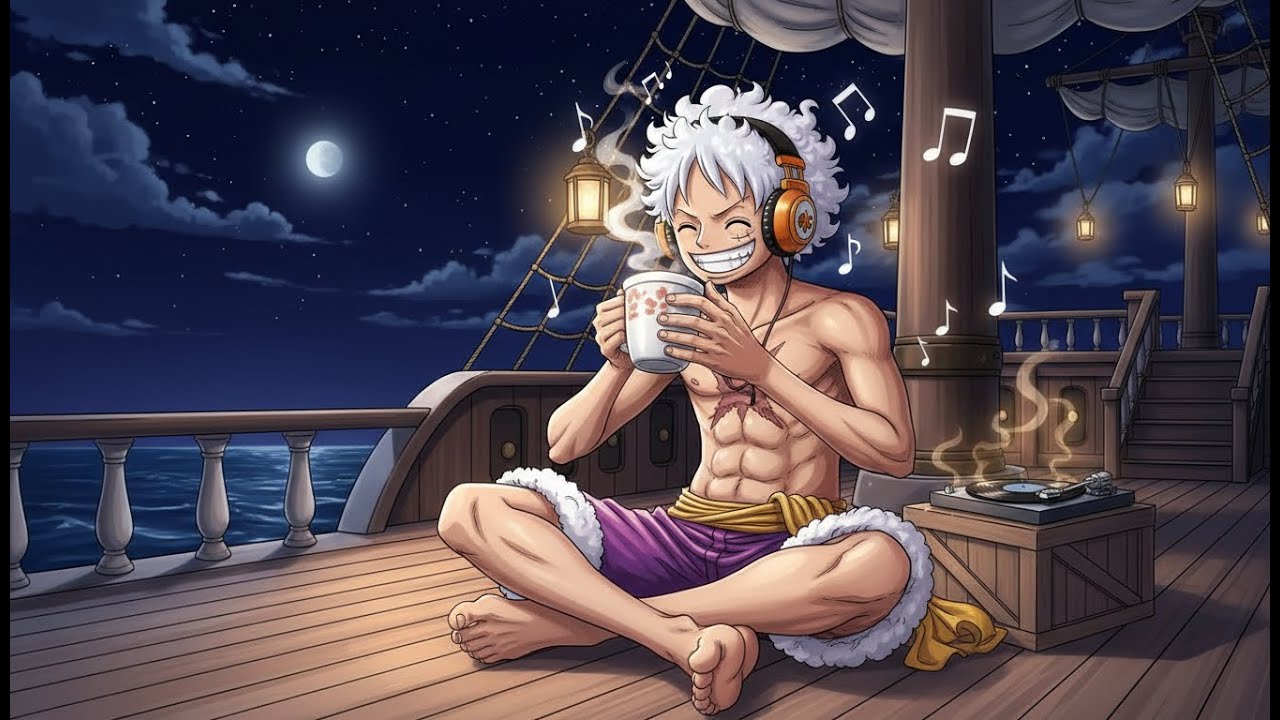 One Piece Lofi Mix 🏴‍☠️ | Relax, Sleep, Study, Chill [11 hour] 🎵 Lofi Luffy Chill ⛵