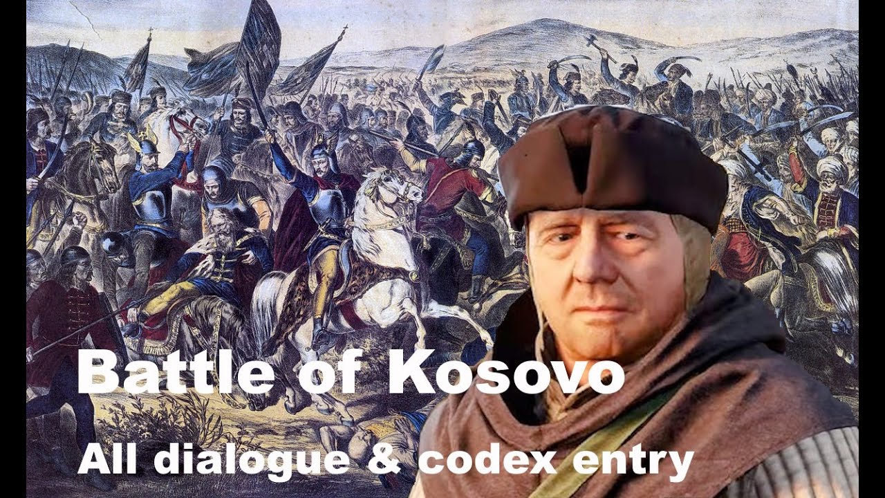 Father Godwin Battle of Kosovo all dialogue & codex - Kingdom Come Deliverance 1 & 2