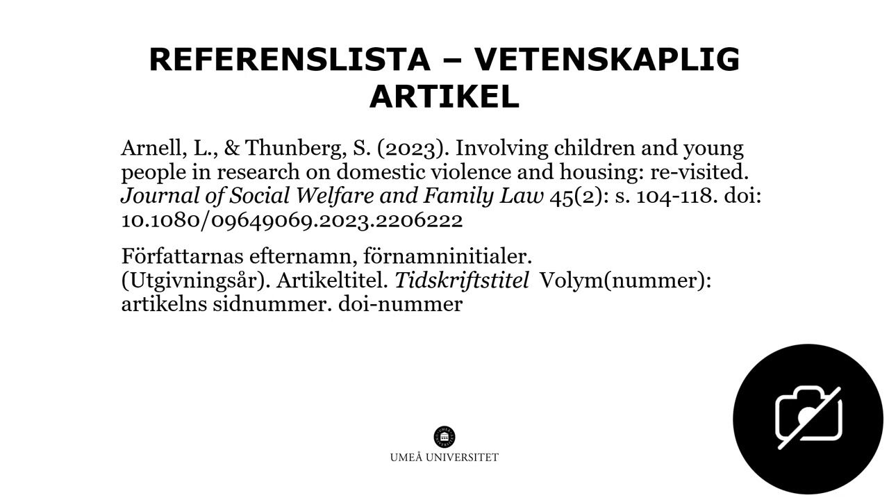 En introduktion till Harvardsystemet