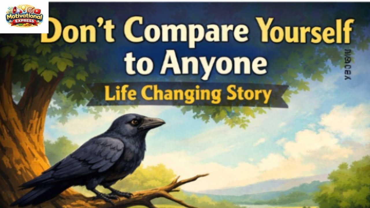 Don't compare yourself to anyone life changing story #motivationalexpress 
