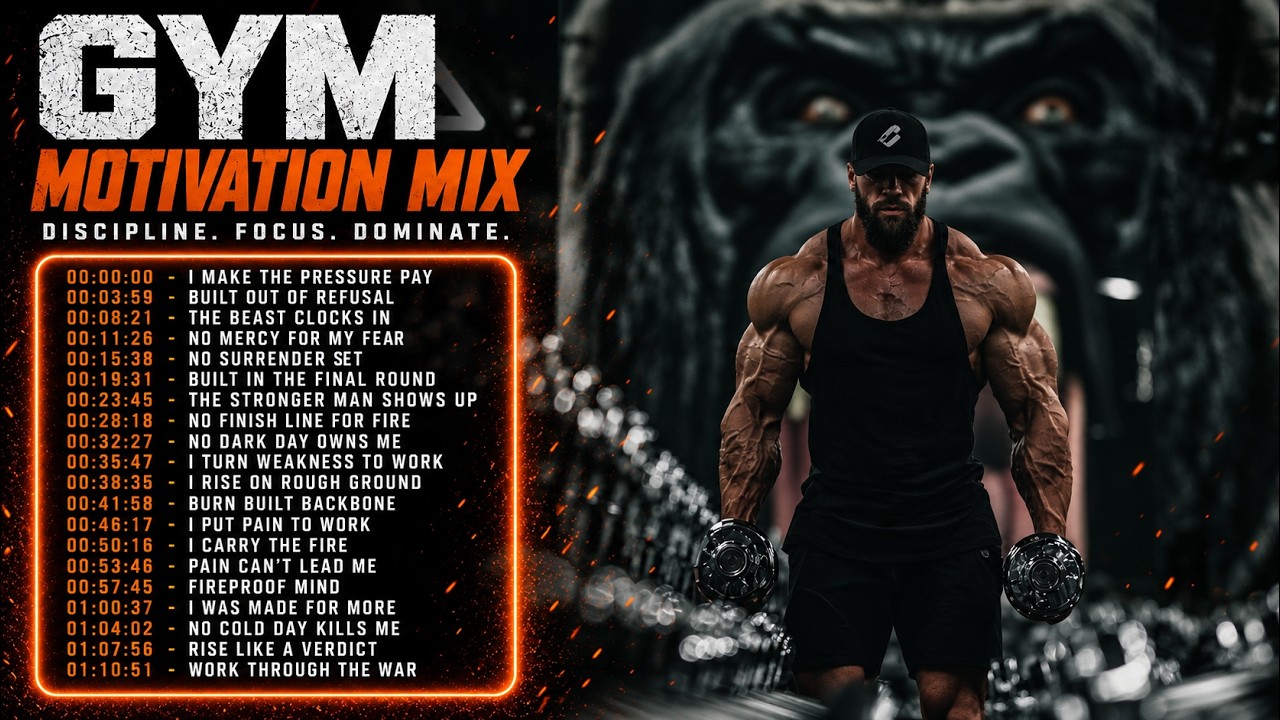 💪🏼 Best Workout Music 2026 | 1 Hour Gym Motivation Mix