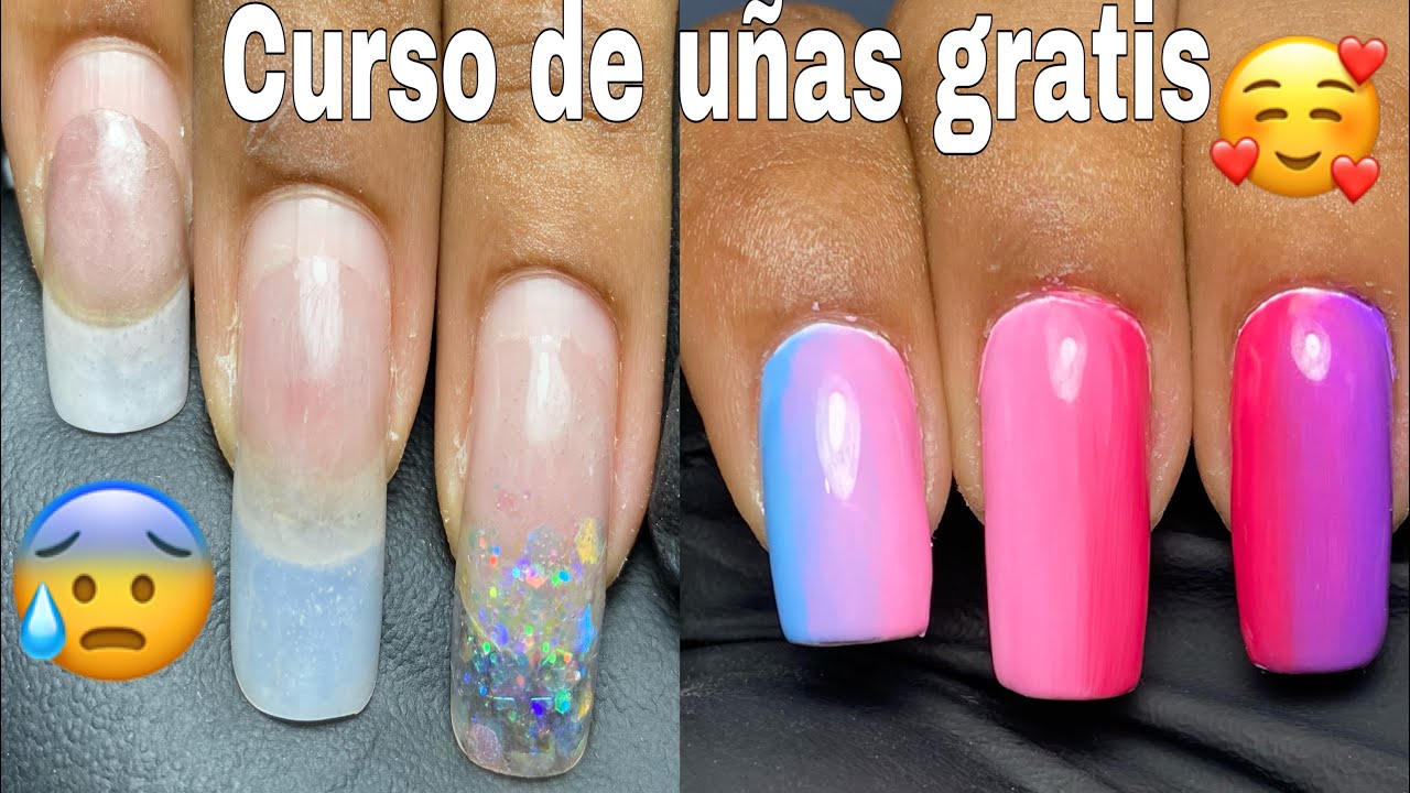 clase#17 como hacer cambio de diseño en uñas acrílicas