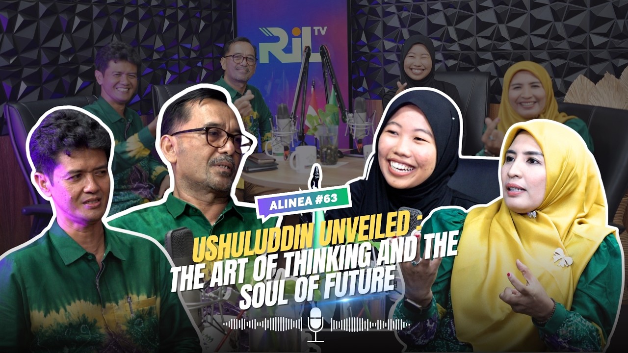 Alinea Episode 63 - Ushuluddin Unveiled : The Art of Thinking and The Soul of Future.