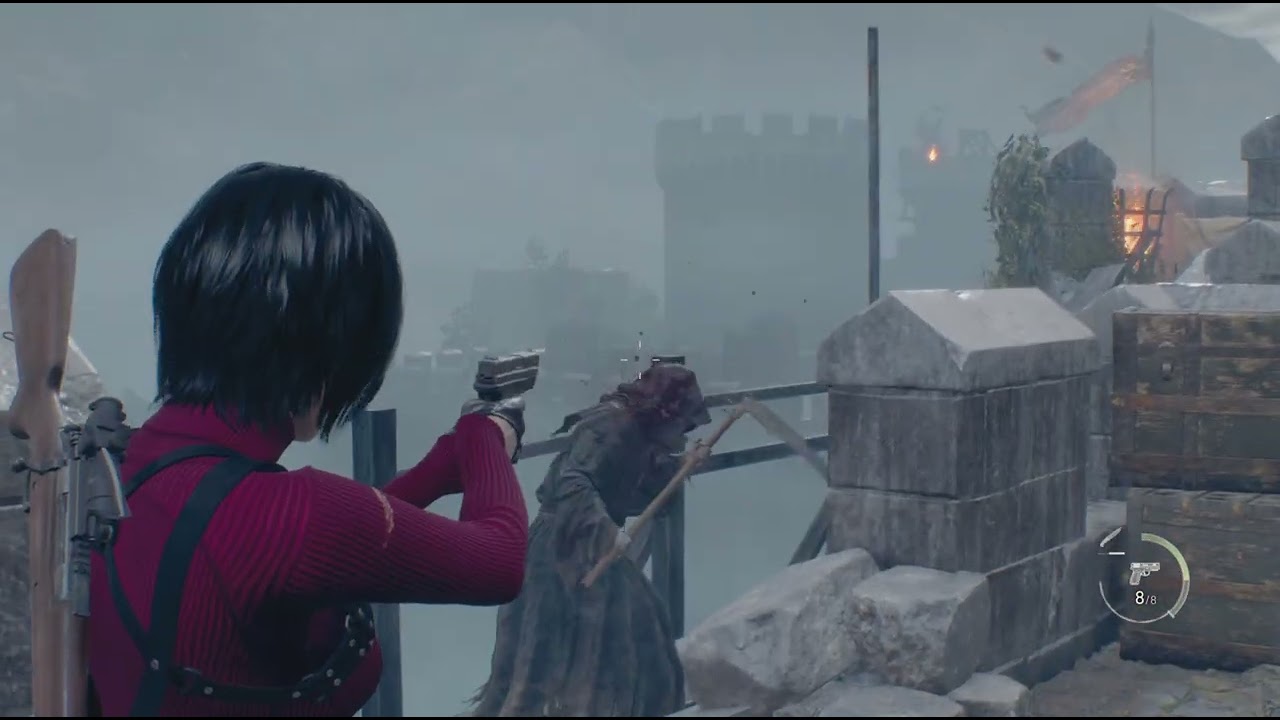 Resident Evil 4 separate ways hardcore pt.1